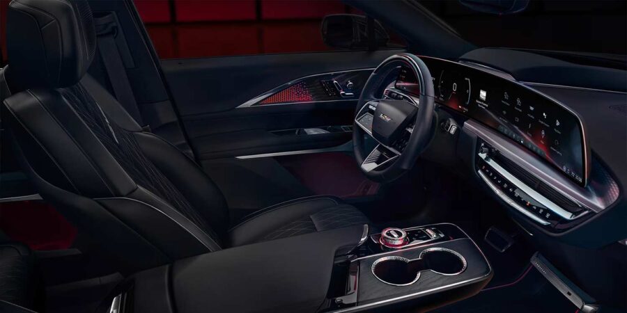 Cadillac LYRIQ-V 2026 en México, interior