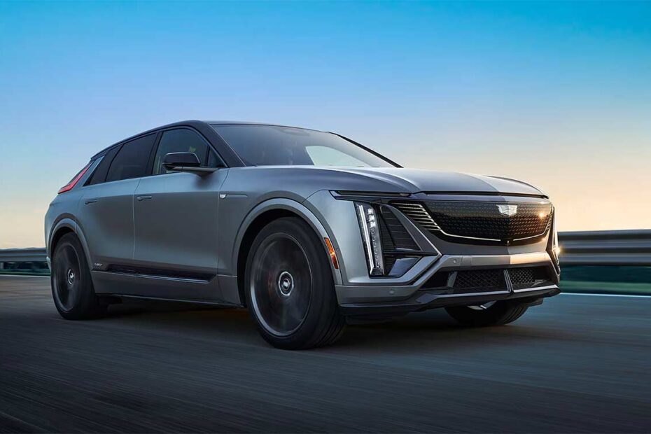 Cadillac presenta el LYRIQ-V 2026, pronto en México, diseño exterior, frente y lateral