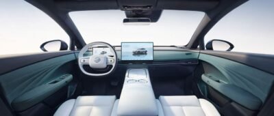 Dongfeng Nissan N7, sedán eléctrico - interior
