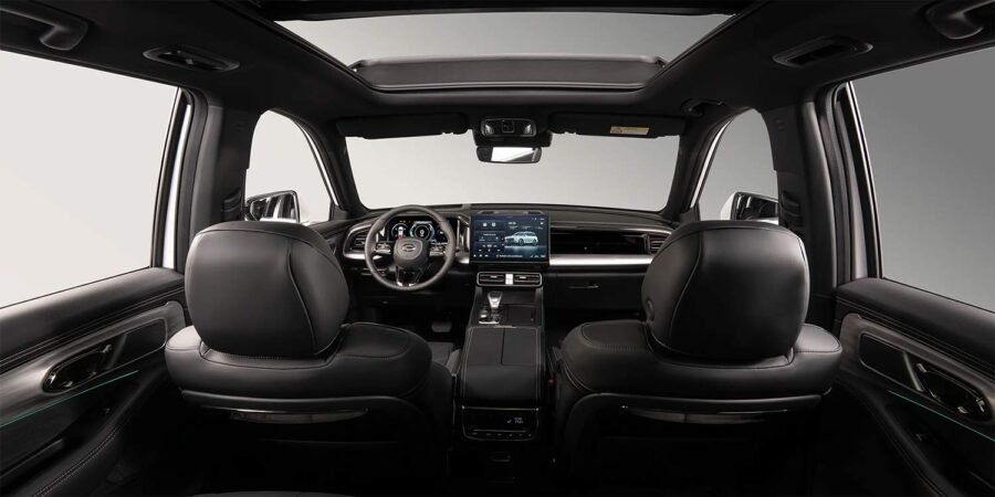 GAC Motor introduce en el mercado mexicano el GS8 HEV 2025 - interiores