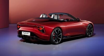 MG Cyberster en México el deportivo eléctrico exterior