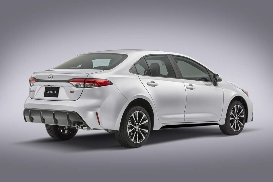 Toyota Corolla 2025 en México. Exterior, parte posterior y lateral