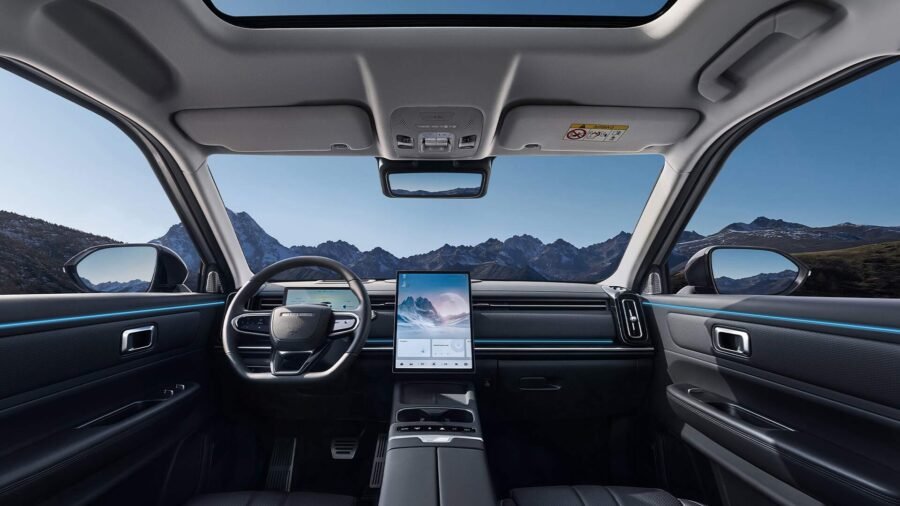 JAECOO 7 PHEV 2026 interiores