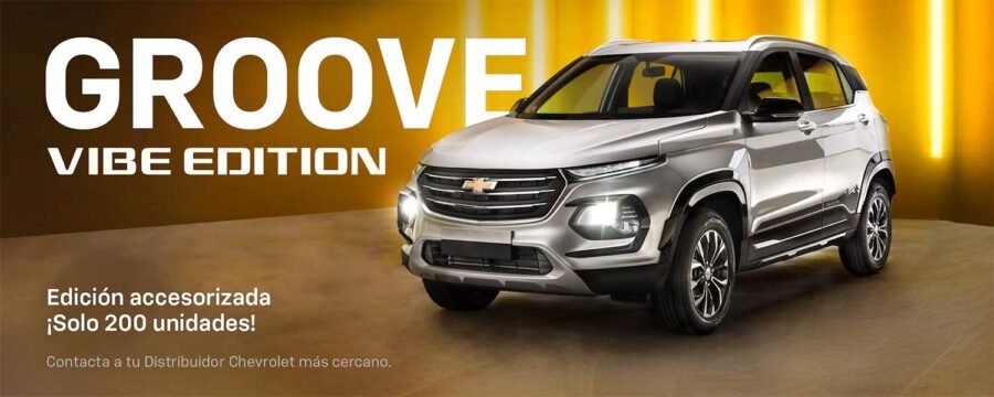 Chevrolet Groove Vibe Edition 2025 llega a México: edición limitada a solo 200 unidades