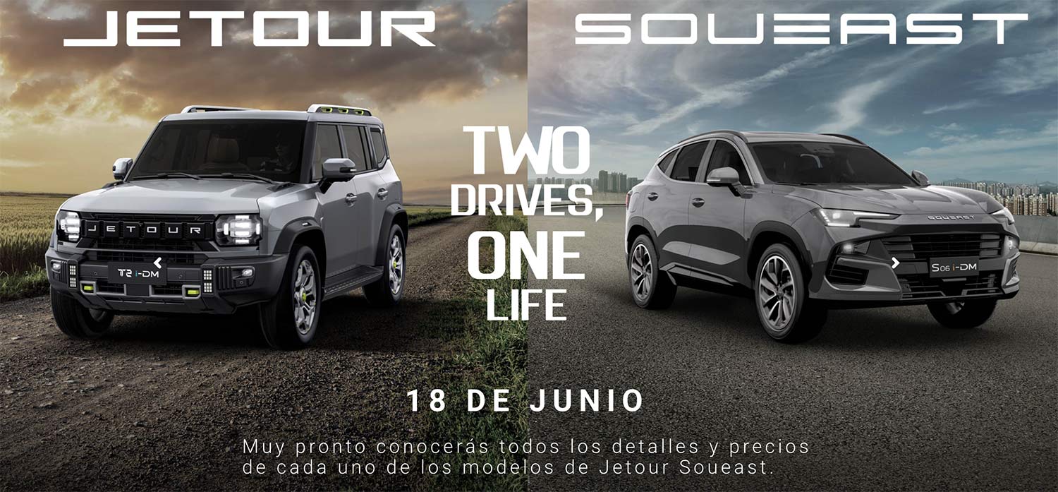 JETOUR SOUEAST inicia preventa en México de los nuevos T1, T2 i-DM, S06 i-DM, S07 y S09