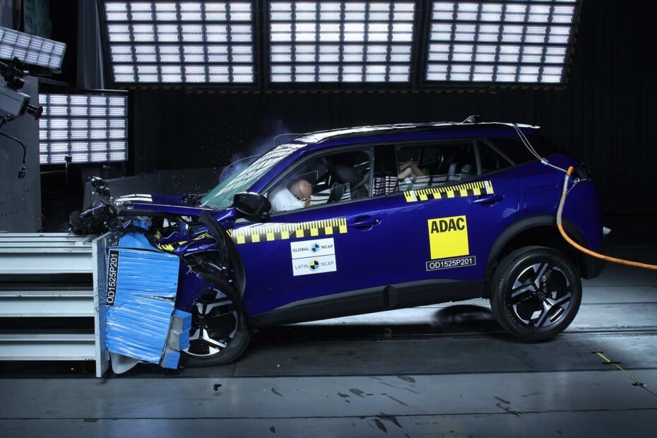 Latin NCAP 2025 Peugeot 2008 una estrella