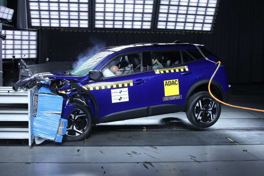 Latin NCAP 2025 Peugeot 2008 una estrella