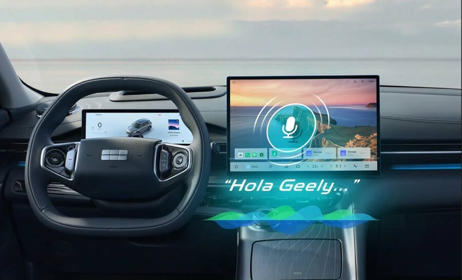 Geely EX5 obtiene su primera gran actualización inalámbrica en México. 
