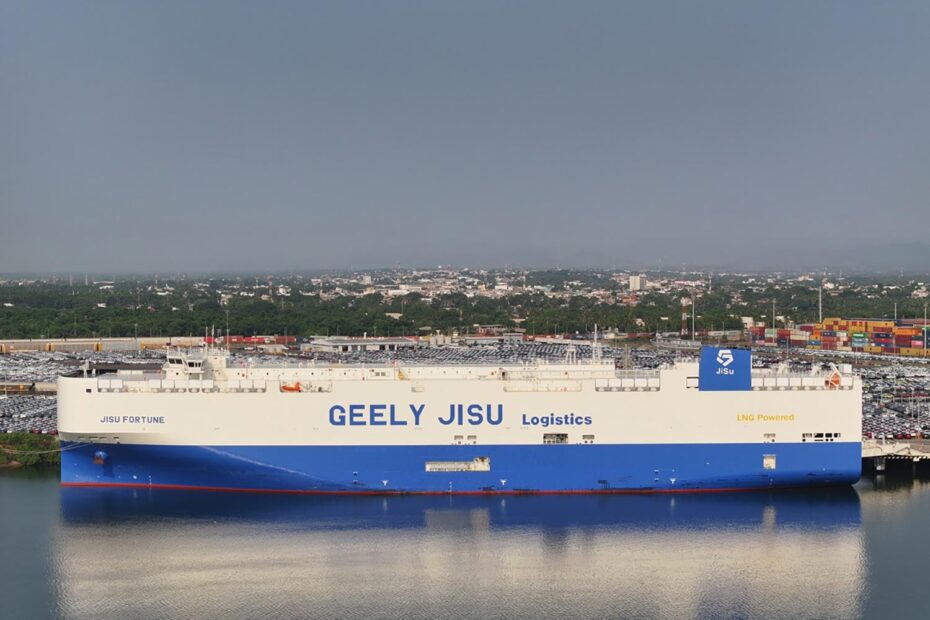 Geely anuncia la llegada a México de su buque JISU FORTUNE