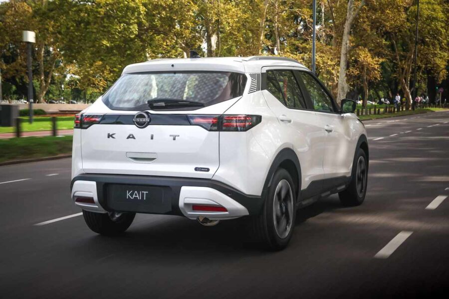 Nissan Kait 2027 exterior parte trasera 