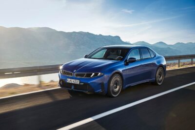 BMW i3 2027 - exterior, de frente y lateral