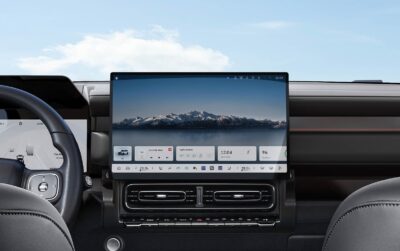 Nueva GWM Haval H7 2027 - interior, pantalla amplia