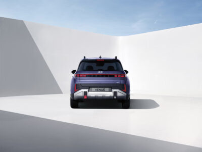 Hyundai VENUE 2027 - diseño exterior, parte posterior