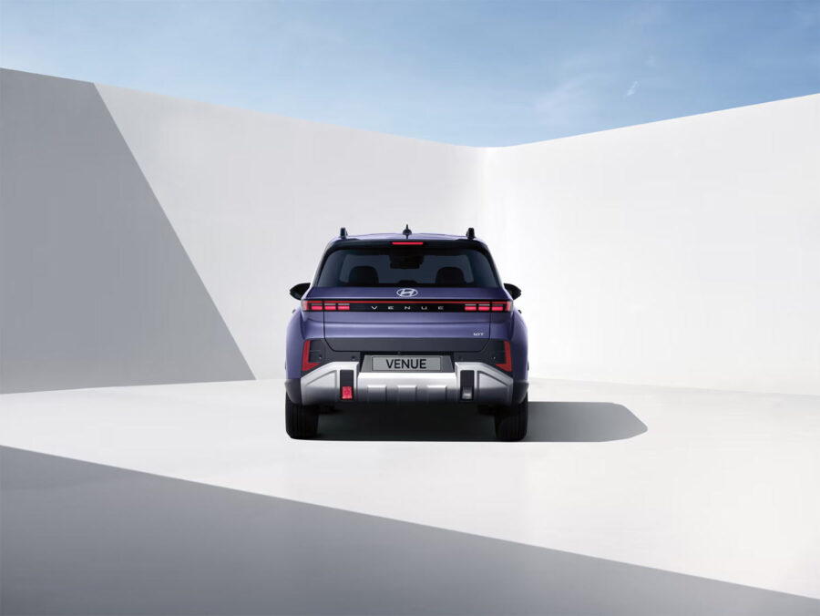 Hyundai VENUE 2027 - diseño exterior, parte posterior