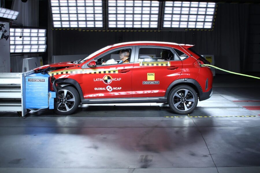 Nuevo resultado de Latin NCAP, Chirey Tiggo 2 Pro decepciona con cero estrellas.